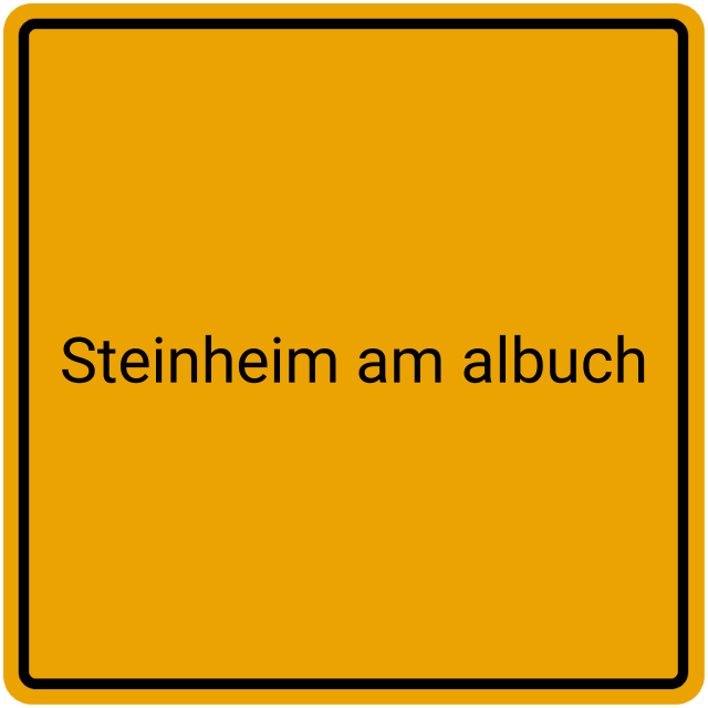 Meldebestätigung Steinheim am Albuch